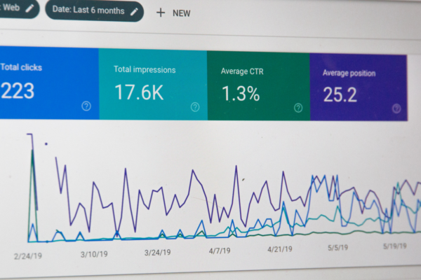 Exemplo de resultados com o LinkedIn Ads, com gráficos e métricas, como crescimento de seguidores, CTR, entre outros.